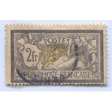 FRANCIA 1900 ESTAMPILLA Yv 122 DE GRAN CALIDAD MUY RARA ASI 90 €